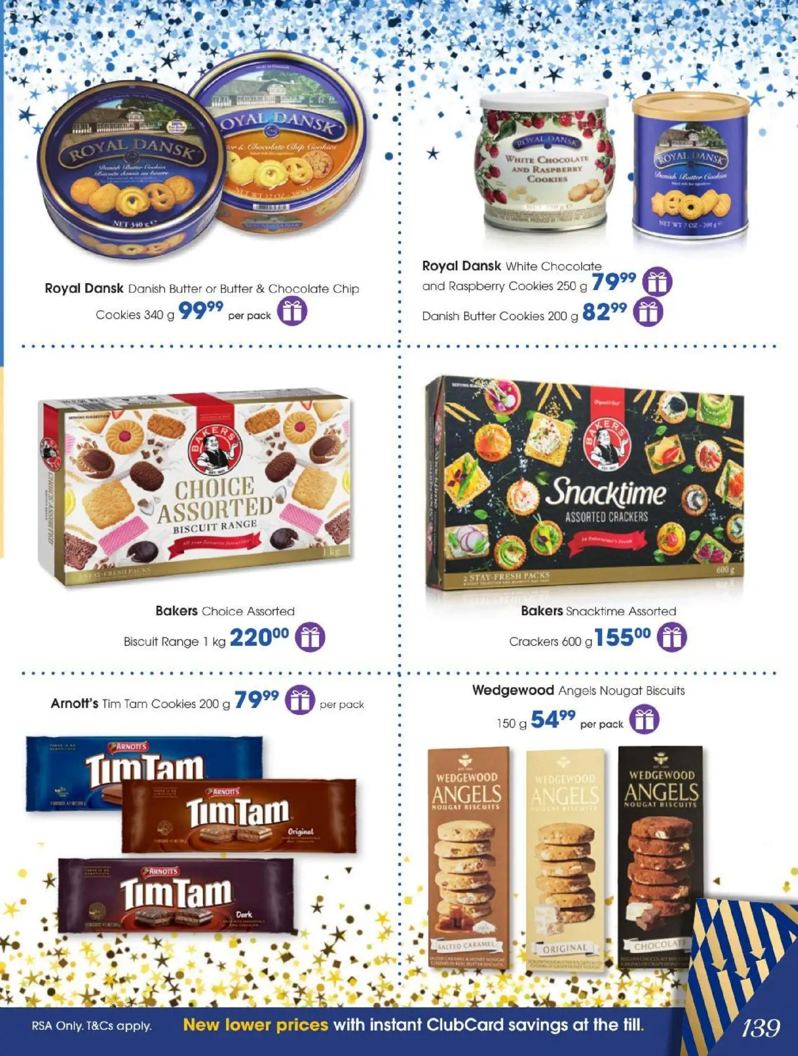 New Clicks catalogue – valid from 27/10/2026 | Page: 139 | Products: Crackers, Butter, Cookies, Caramel