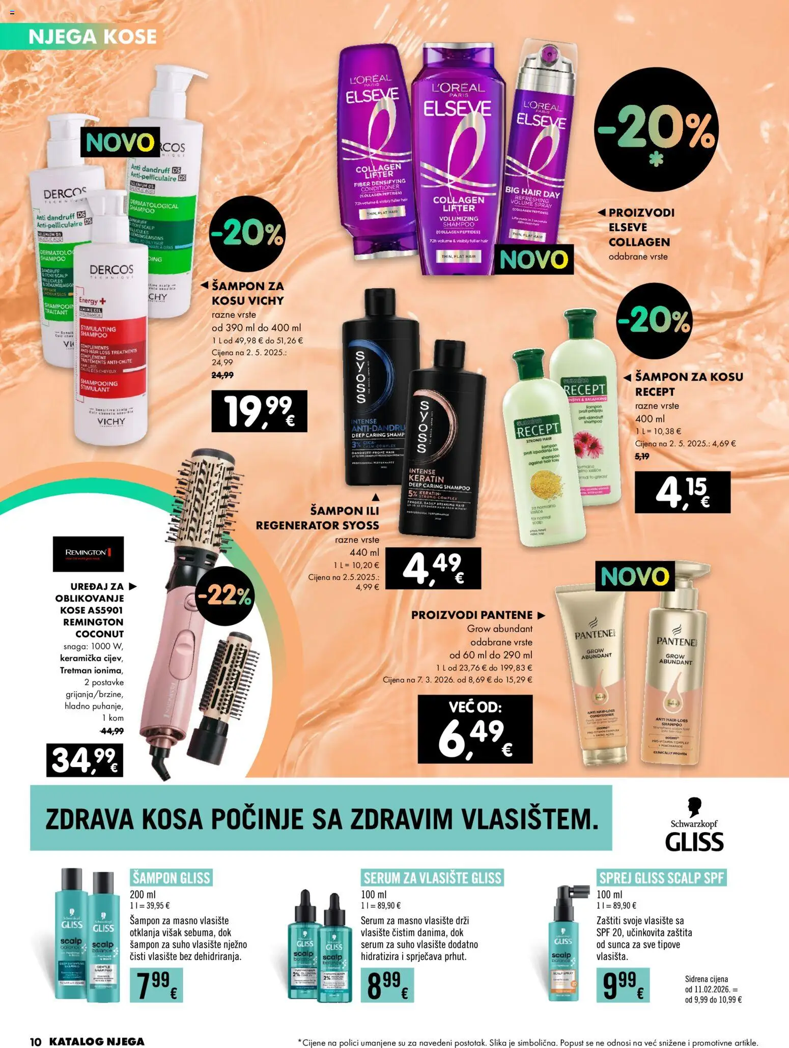 Interspar katalog | vrijedi od 04.06.2026 | Stranica: 10 | Proizvodi: Šampon, Regenerator