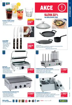Náhled letáku Makro leták - Nepotravinové zboží od 17.06.2026 | Strana: 5 | Produkty: Poháry, Gril, Desky, Sklenice