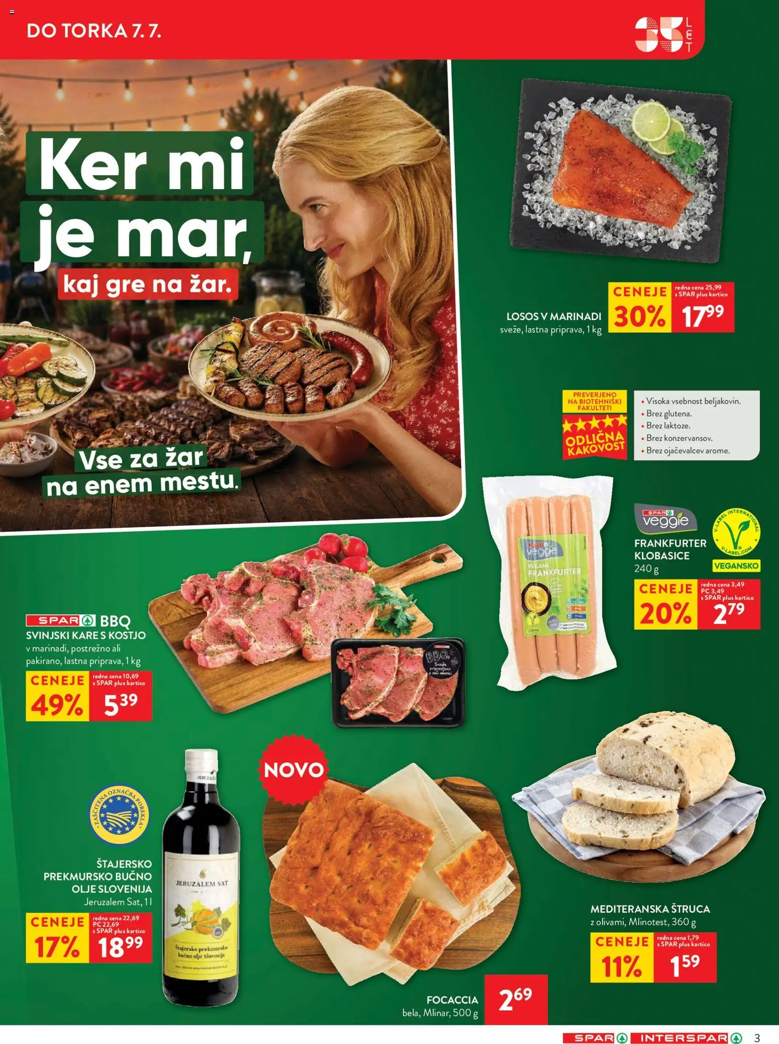 Novi Spar katalog ponudbe – veljaven od 01.07.2026 | Stran: 3
