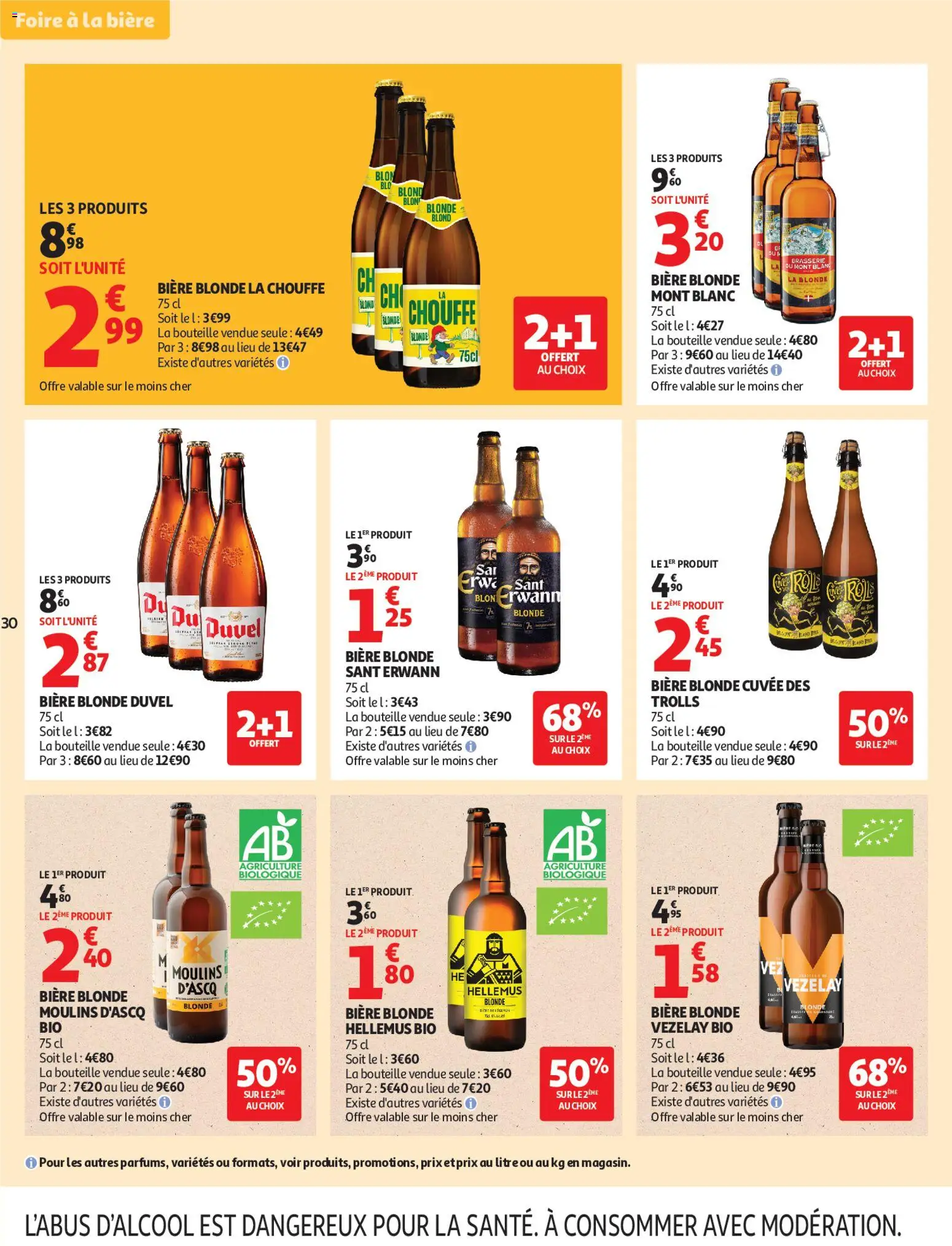 {H1} | Page: 31 | Produits: Bière blonde, Bière