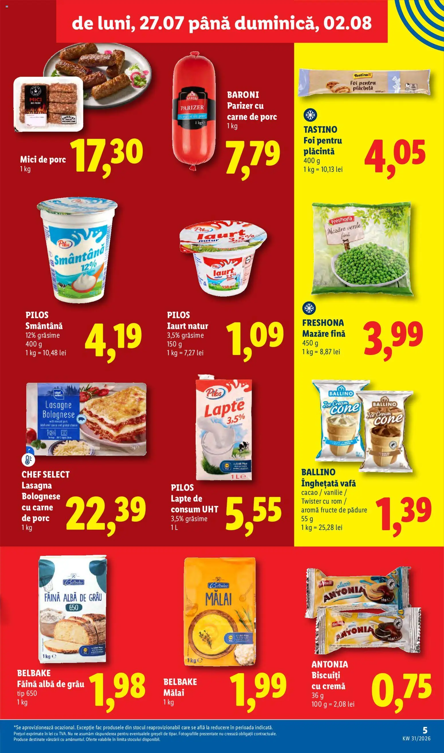Noul catalog Lidl – valabil de la 27.07.2026 | Pagină: 5