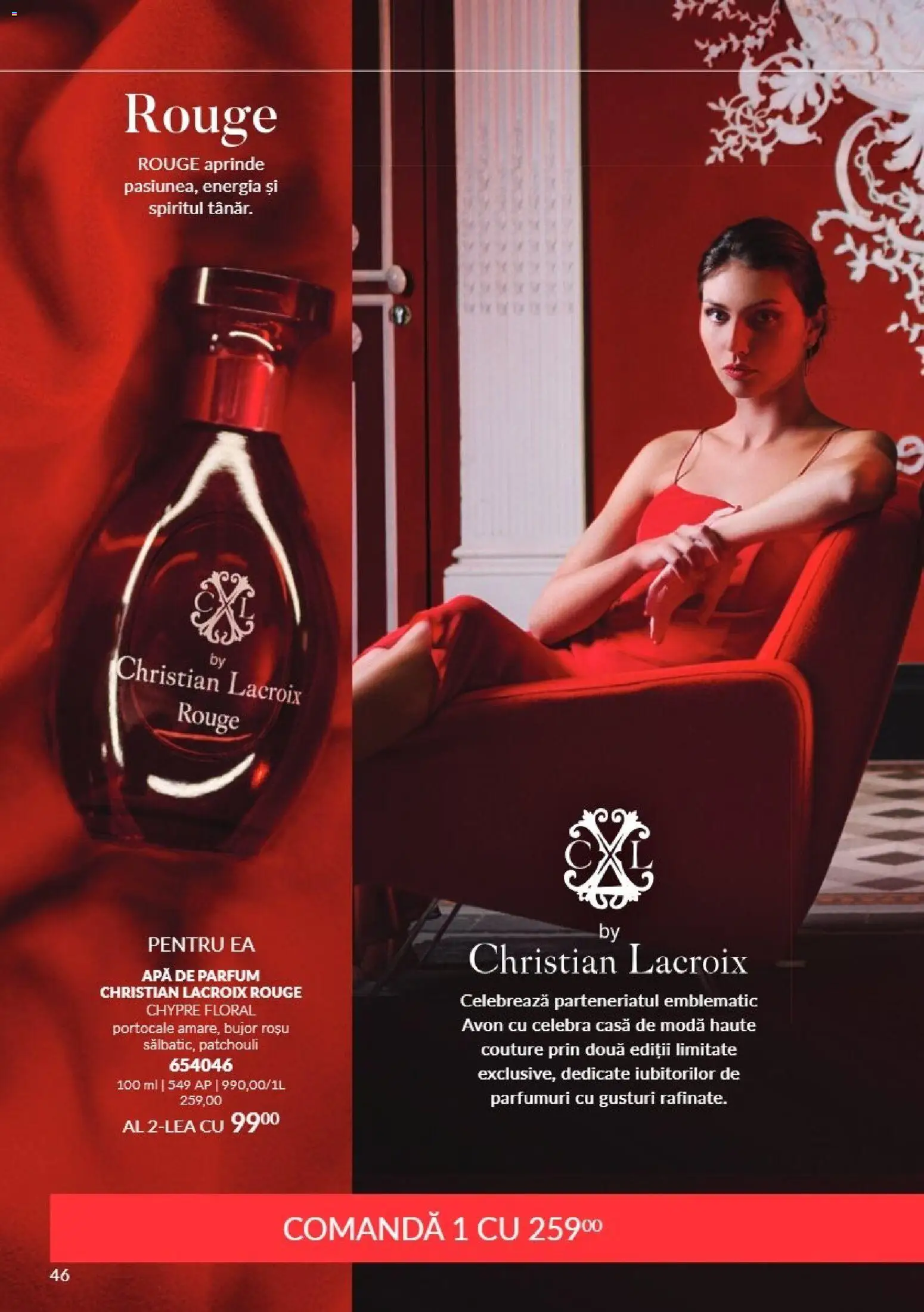 Noul catalog Avon – valabil de la 01.11.2026 | Pagină: 46 | Produse: Apă de parfum, Parfum, Portocale, Apă