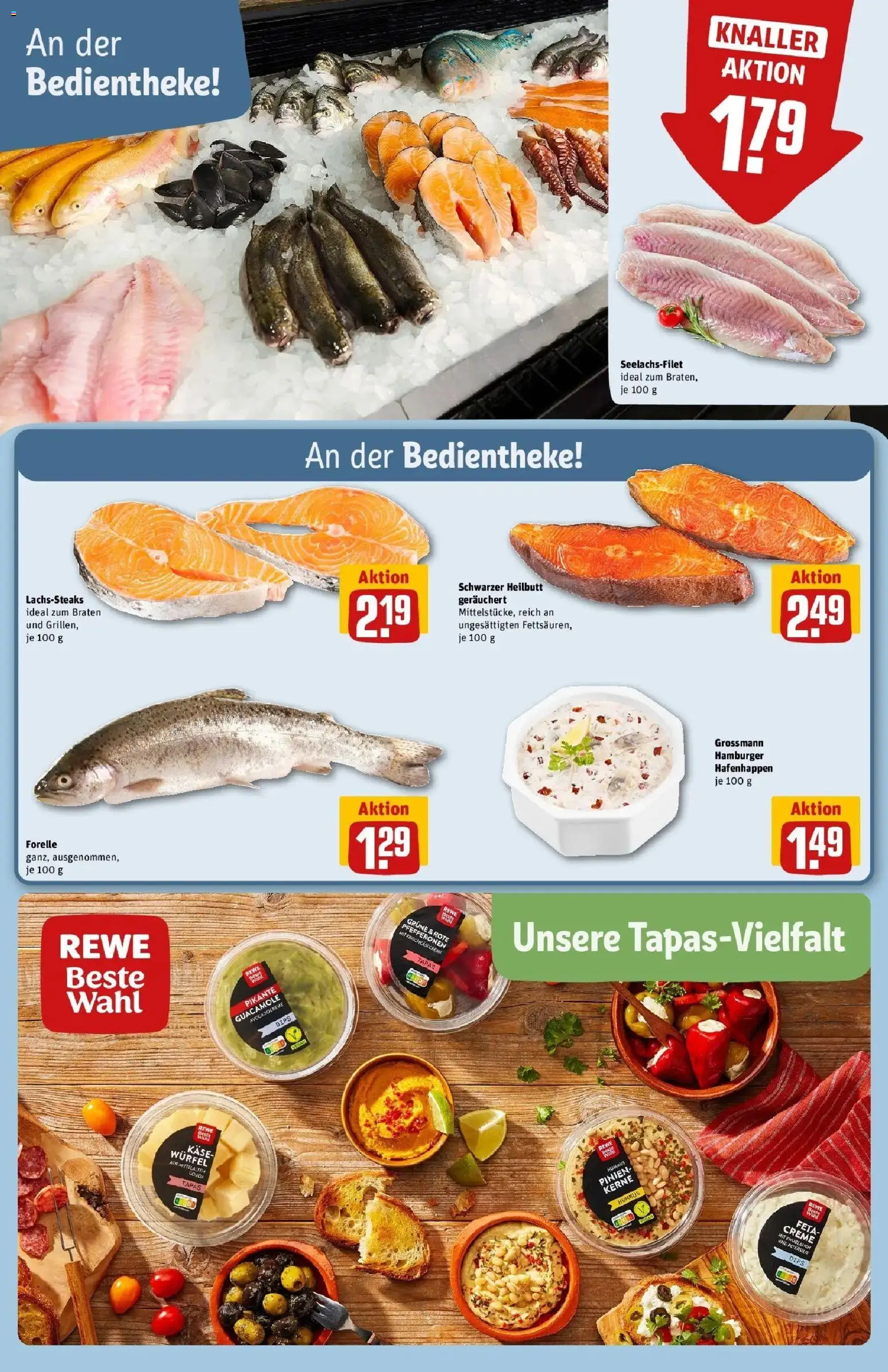 REWE Prospekt ab 12.10.2026 zum Blättern » Angebote | Seite: 10 | Produkte: Feta, Käse, Creme, Petersilie
