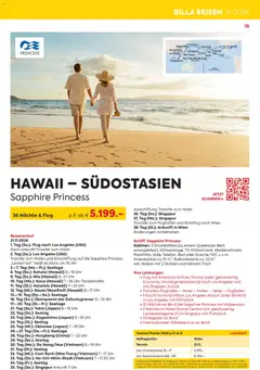 Billa - Billa Reise Kreuzfahrten Highlights ab 01.01.2026 gültig | Seite: 15