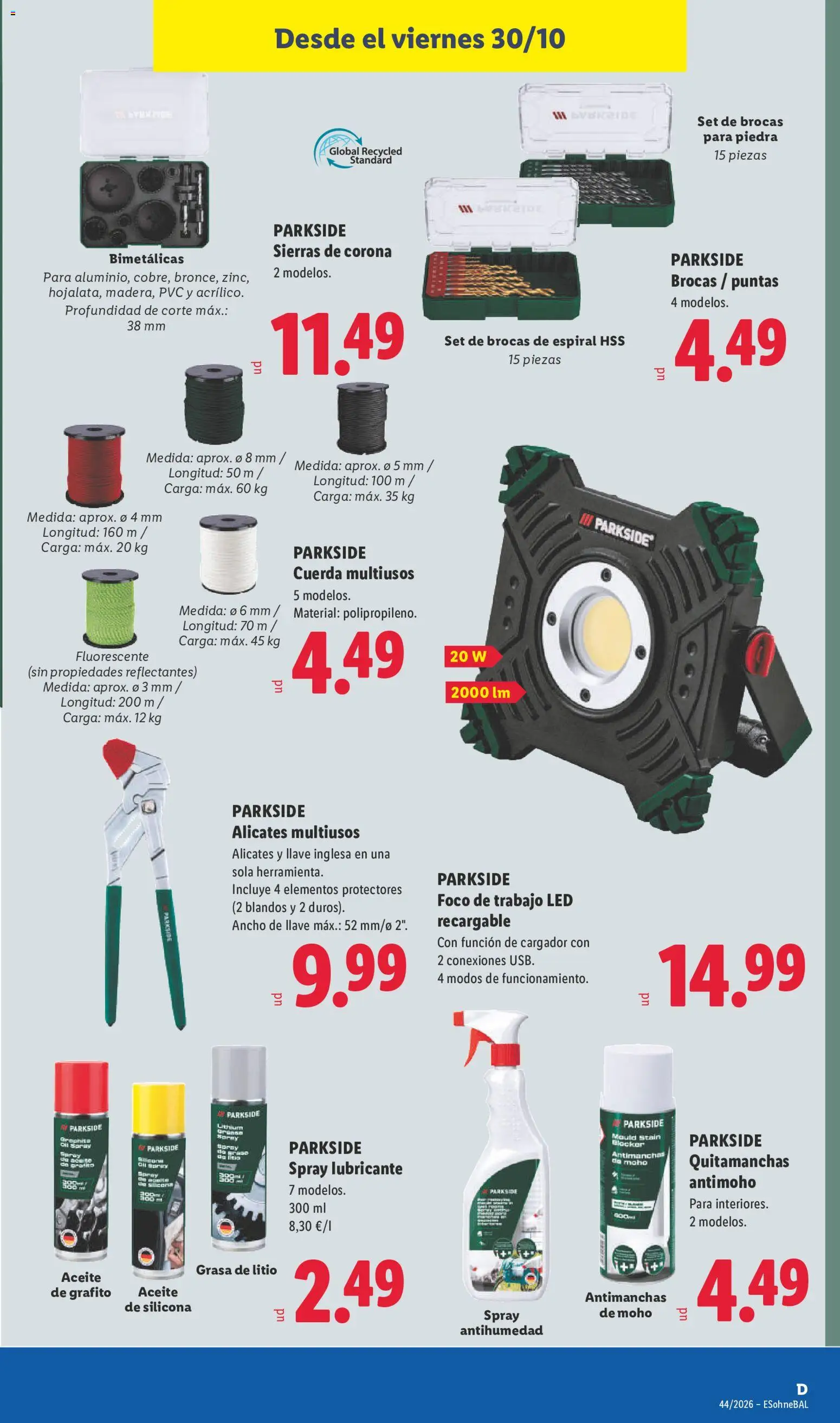 Lidl folleto de bazar │ válido desde el 26/10/2026 | Página: 31