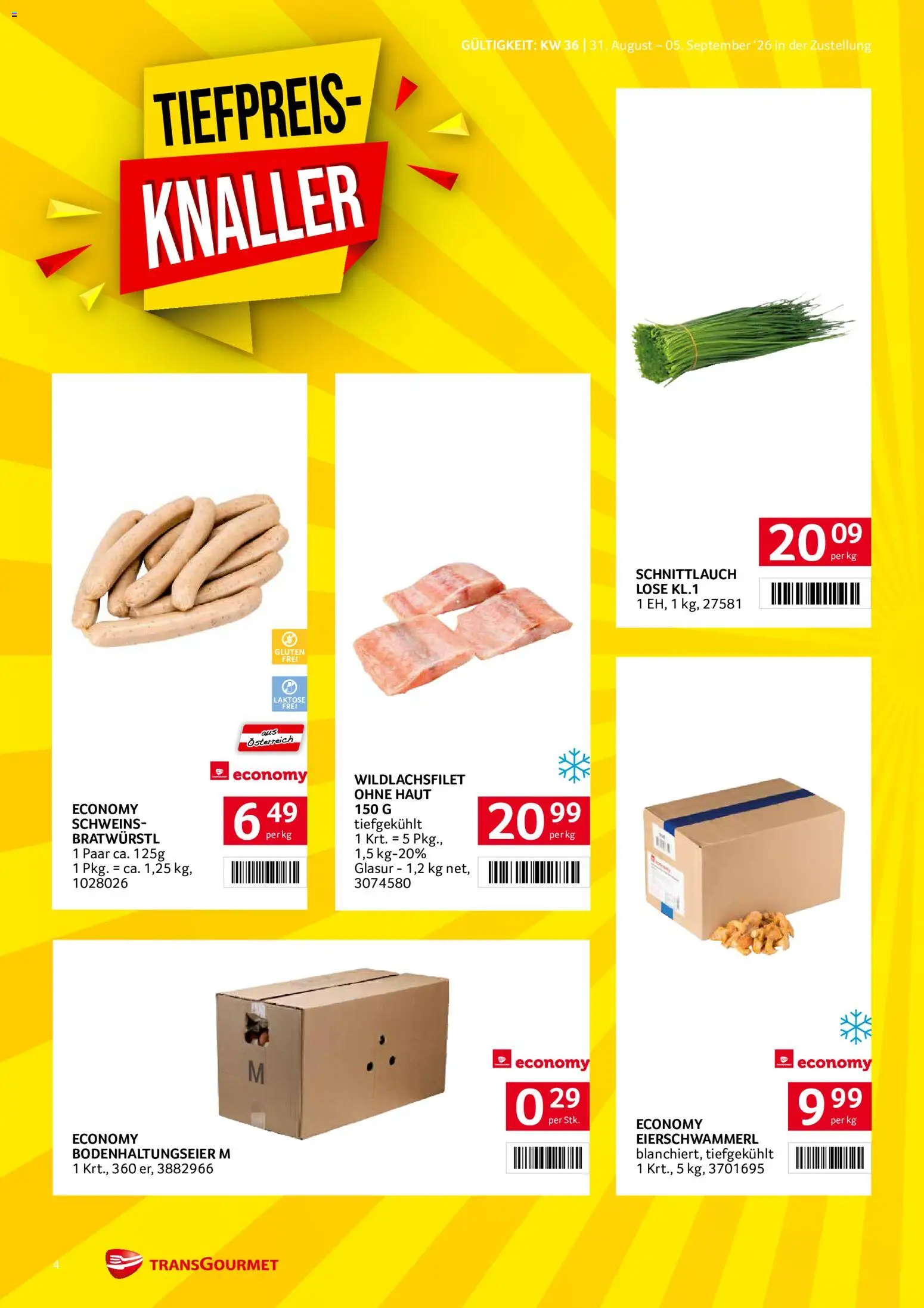 Transgourmet Zustellaktion gültig ab 31.08.2026 | Seite: 4