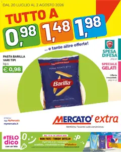 Anteprima del volantino Mercatò volantino Extra valido a partire dal 20/07/2026