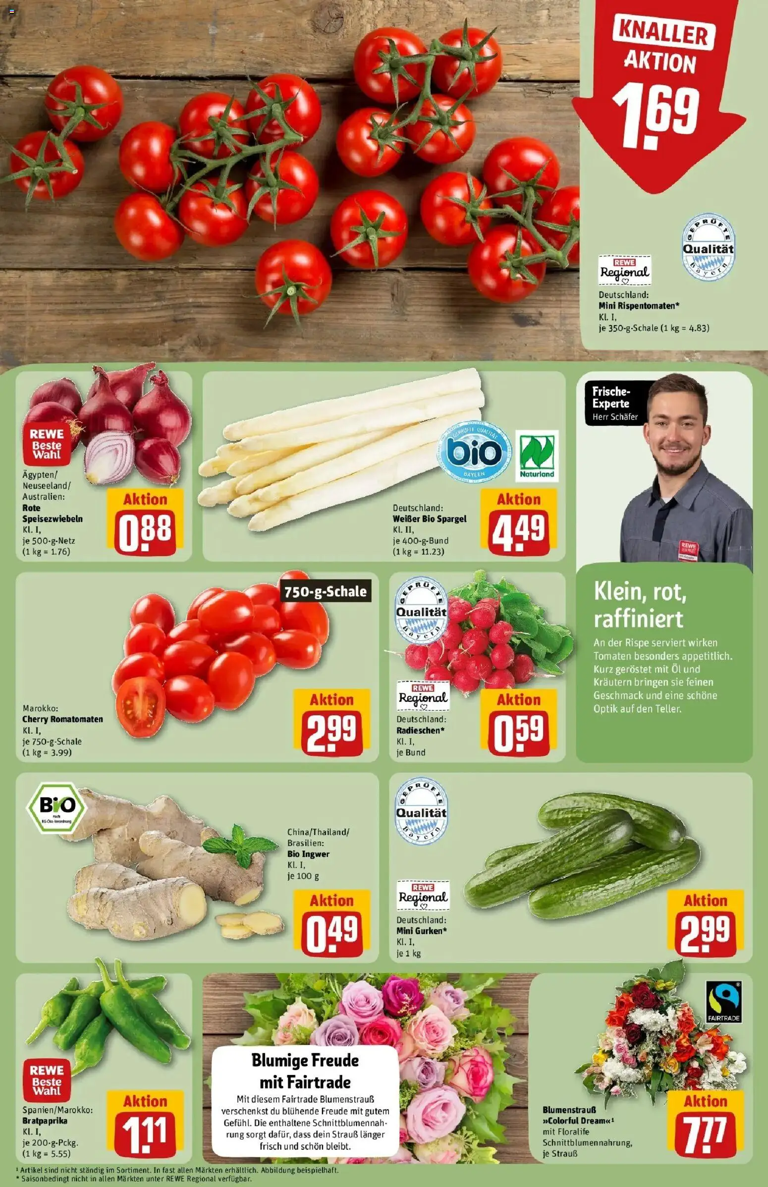 Rewe Prospekt Ingolstadt	 – gültig ab 10.05.2026 | Seite: 9 | Produkte: Öl, Tomaten, Spargel