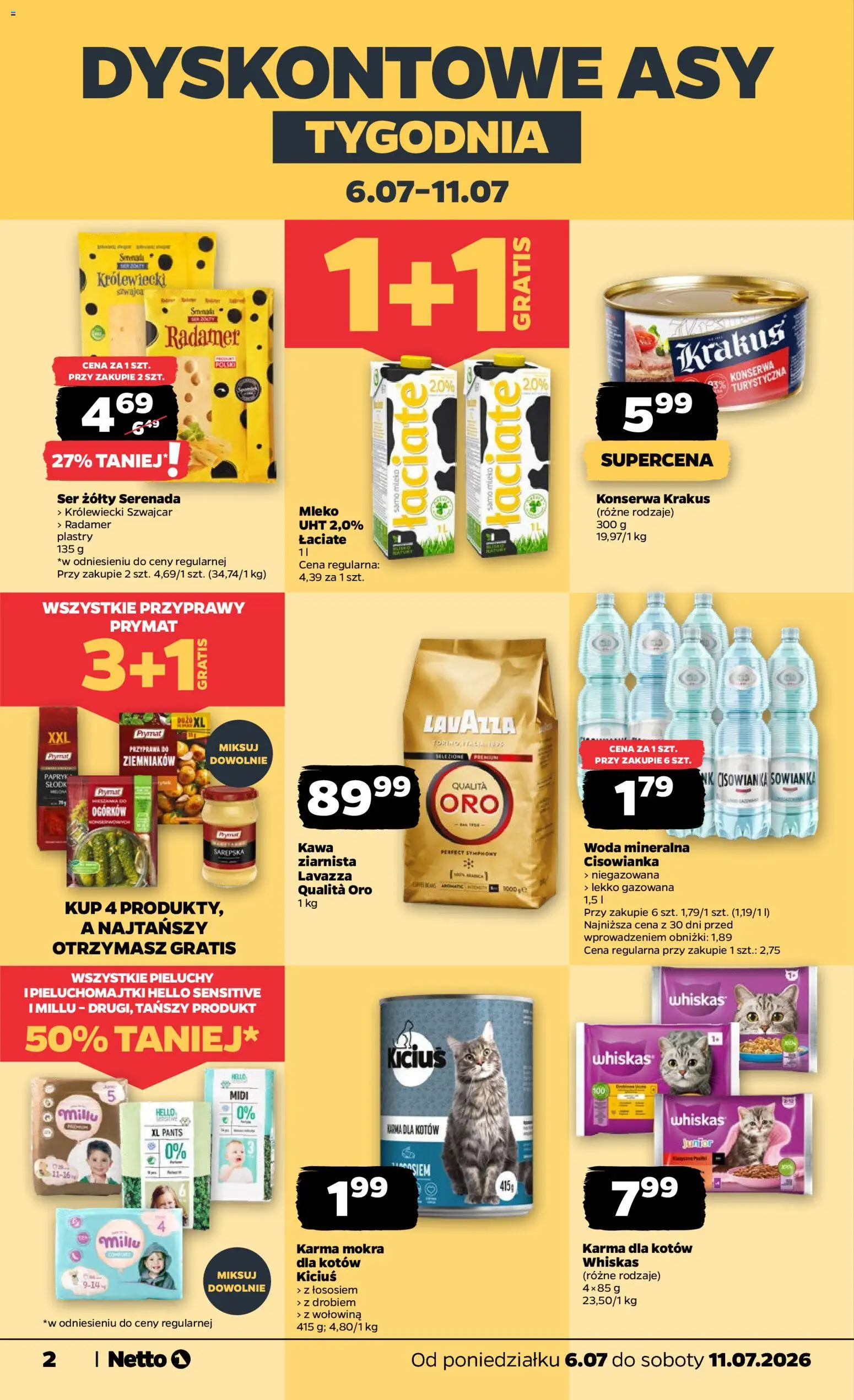 Netto gazetka od poniedziałku spożywcza od 06.07.2026 | Strona: 2