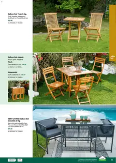 Lagerhaus  Garten und Freizeit Katalog 2026 ab 22.02.2026 gültig | Seite: 53 | Produkte: Sessel, Tisch, Stuhl
