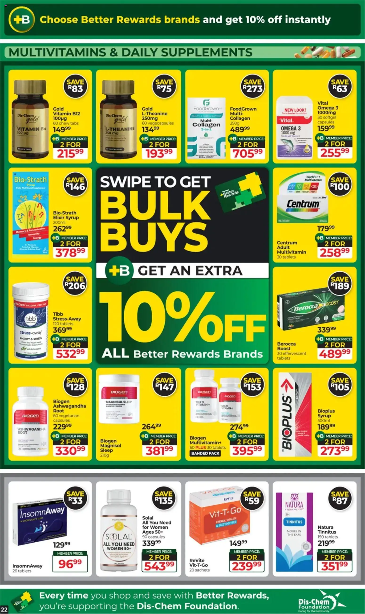 New Dis-Chem catalogue – valid from 14/07/2026 | Page: 22