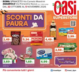 Anteprima del volantino Oasi volantino Zagarolo valido a partire dal 22/10/2026