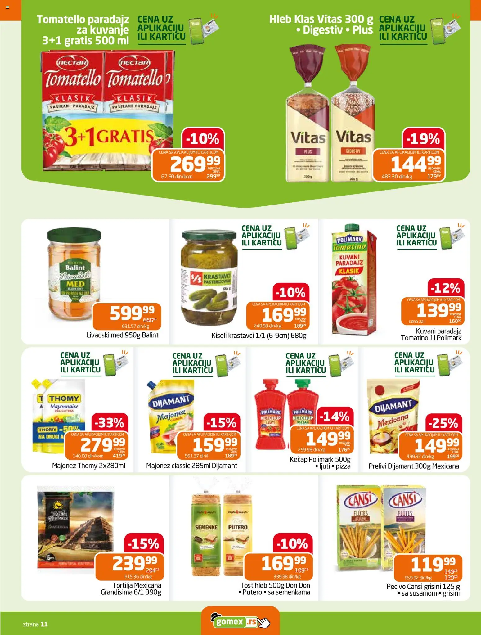Gomex katalog - važi od 02.09.2026 | Strana: 11