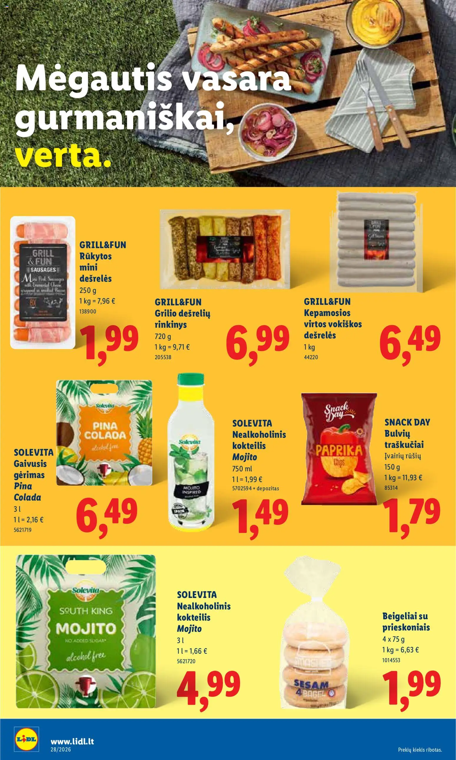 LIDL akcijos nuo 2026.07.06 | Puslapis: 14