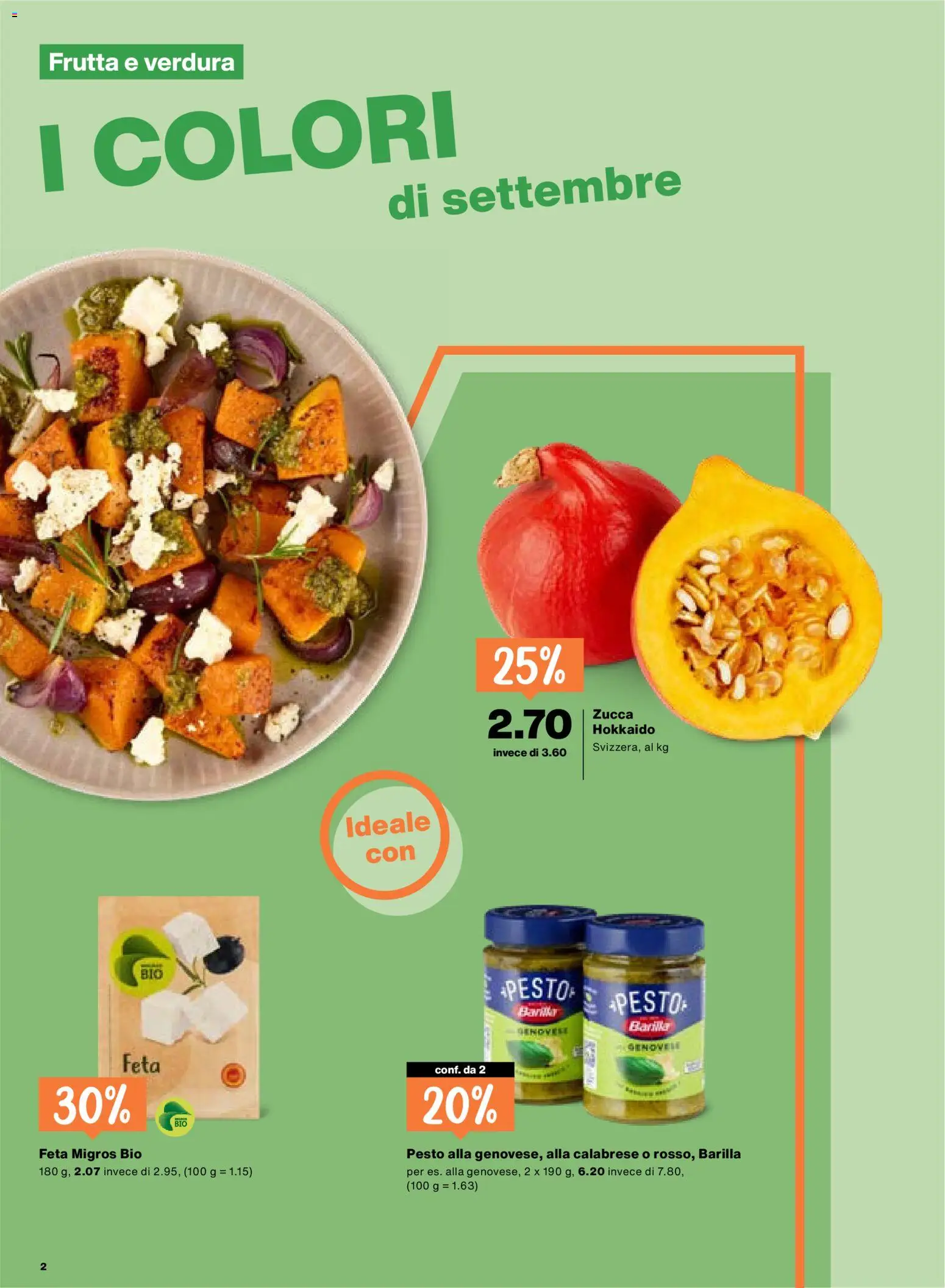 Migros aktionen IT – gültig ab 17.09.2026 | Seite: 2 | Produkte: Feta, Barilla