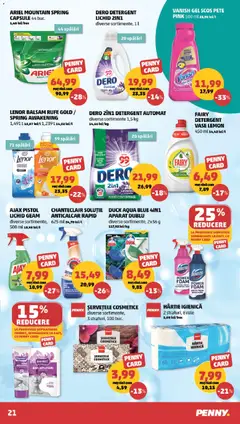 Ofertele PENNY valabile de la 17.06.2026 | Pagină: 21 | Produse: Kedi Ödül Oyuncakları, Role, Cremă, Benzi depilatoare