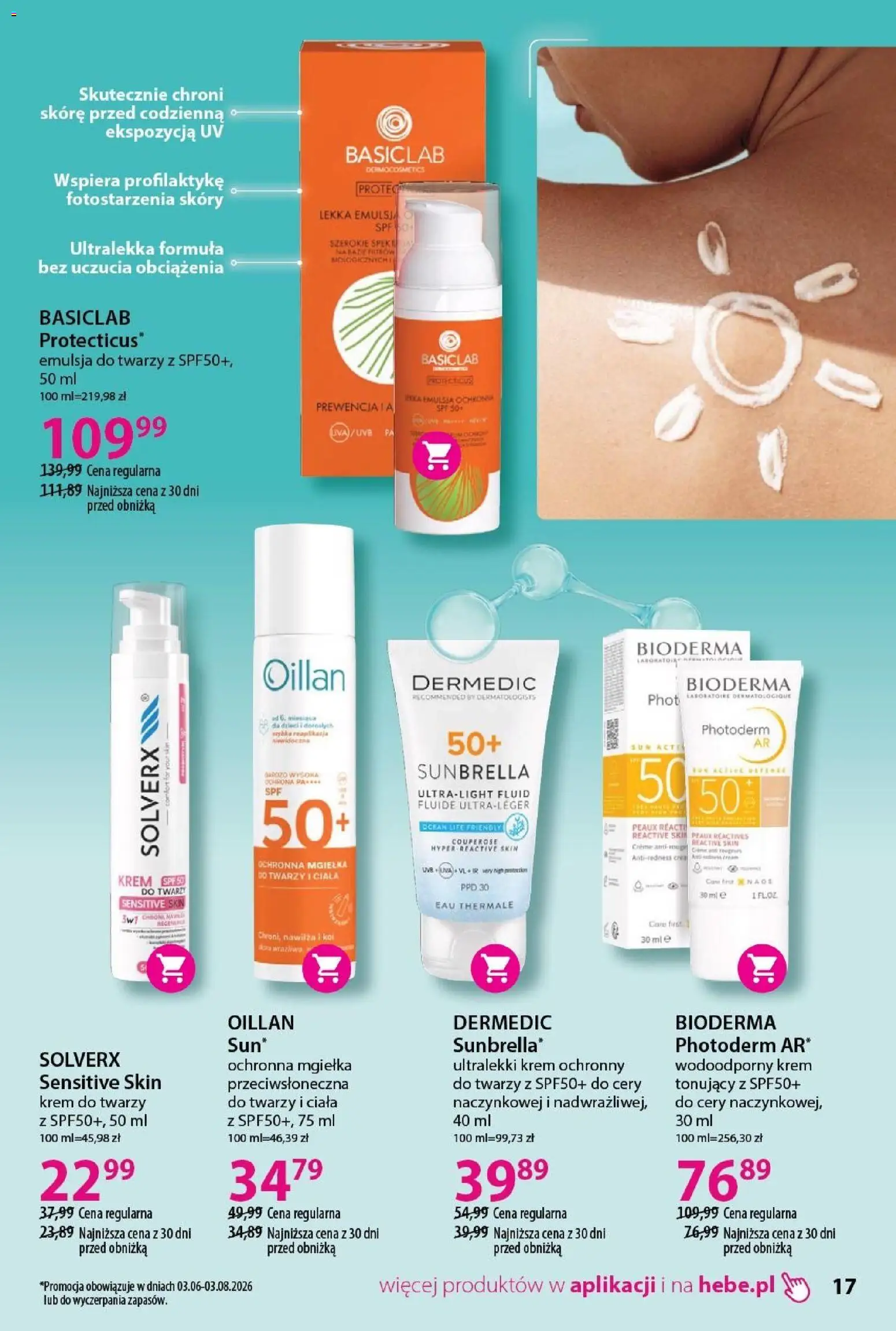 Hebe gazetka - Katalog od 19.06.2026 | Strona: 17