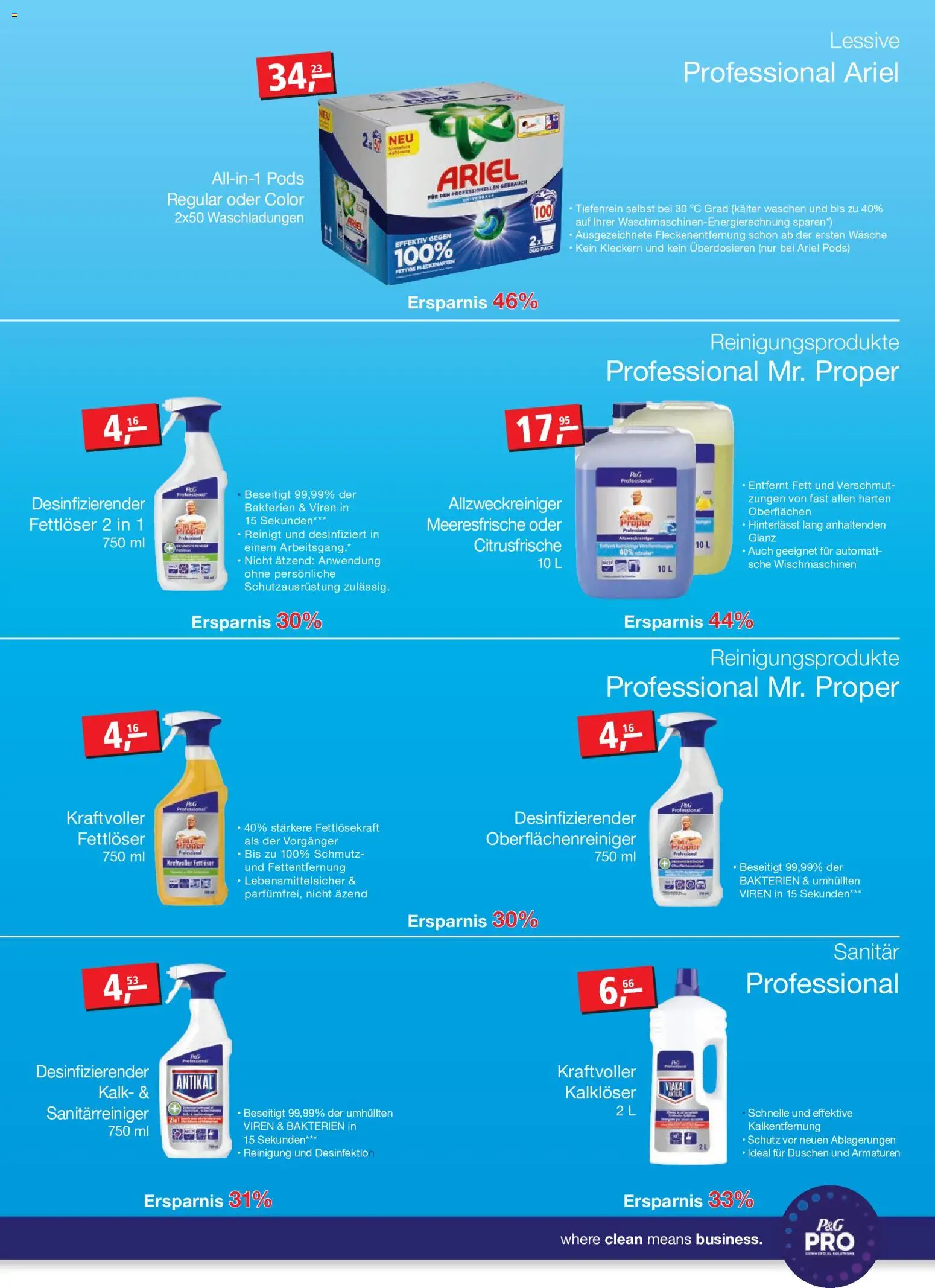 Aligro aktionen P&G – gültig ab 07.09.2026 | Seite: 3 | Produkte: Kalk