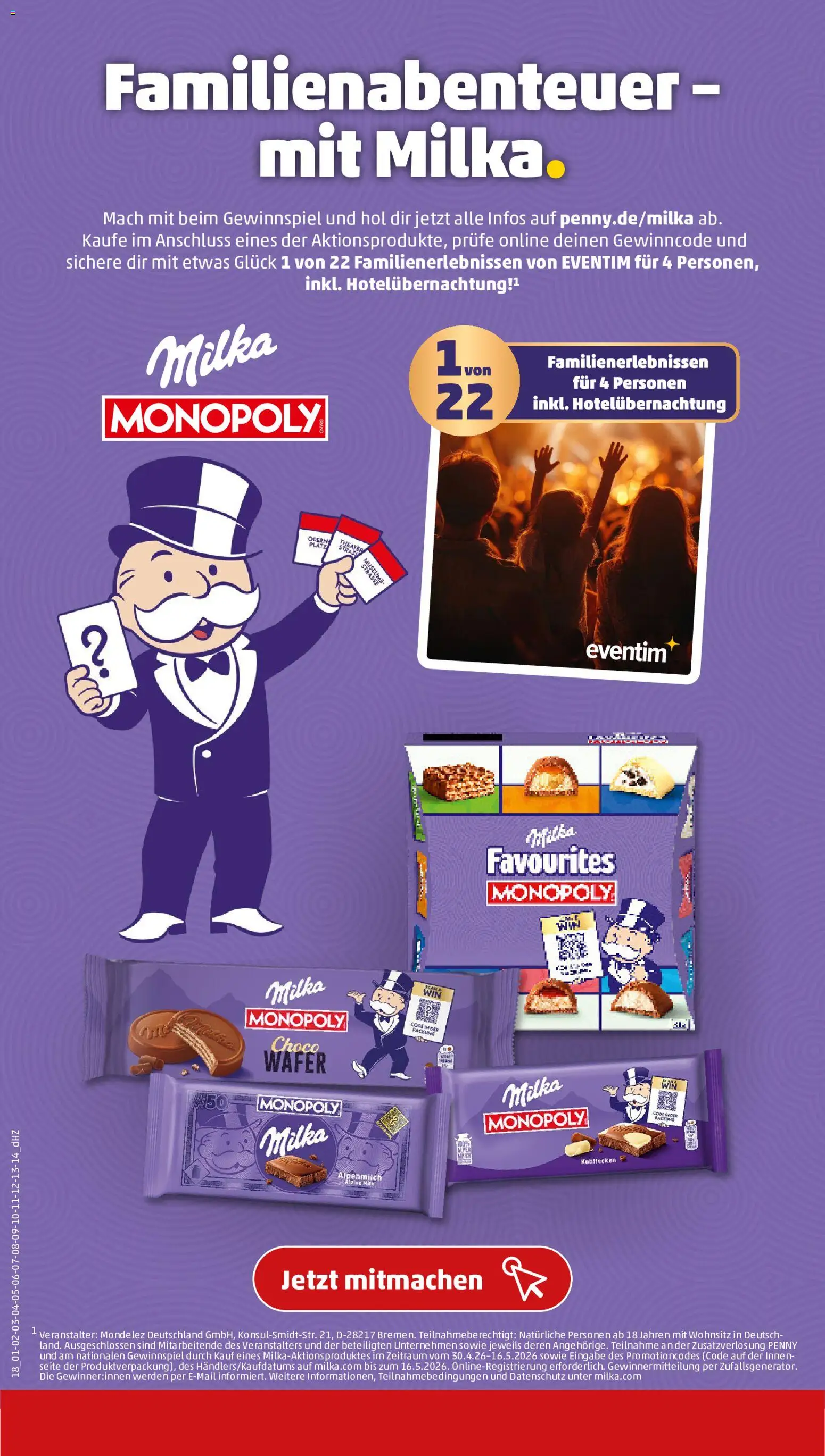Penny Prospekt 	 – gültig ab 11.05.2026 | Seite: 20 | Produkte: Milka