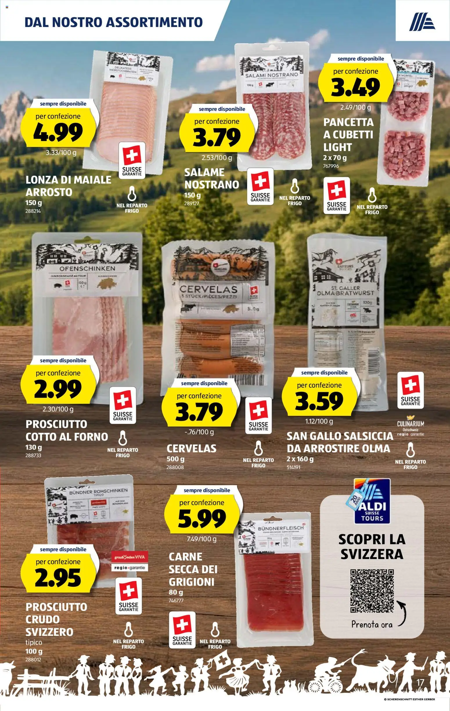 Aldi aktionen IT – gültig ab 22.10.2026 | Seite: 17 | Produkte: Salami