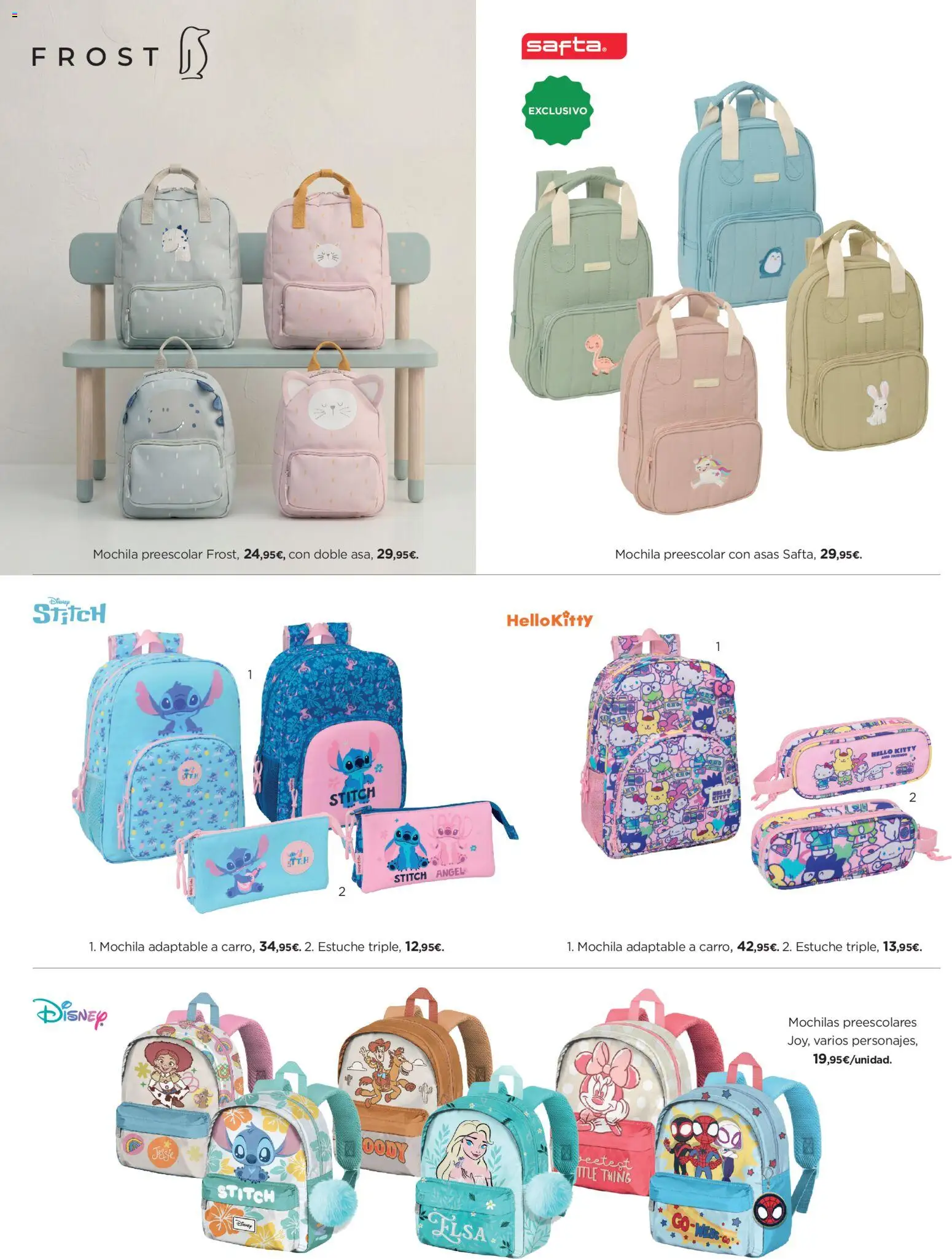 El Corte Inglés Vuelta al cole │ válido desde el 17/08/2026 | Página: 14 | Productos: Mochila