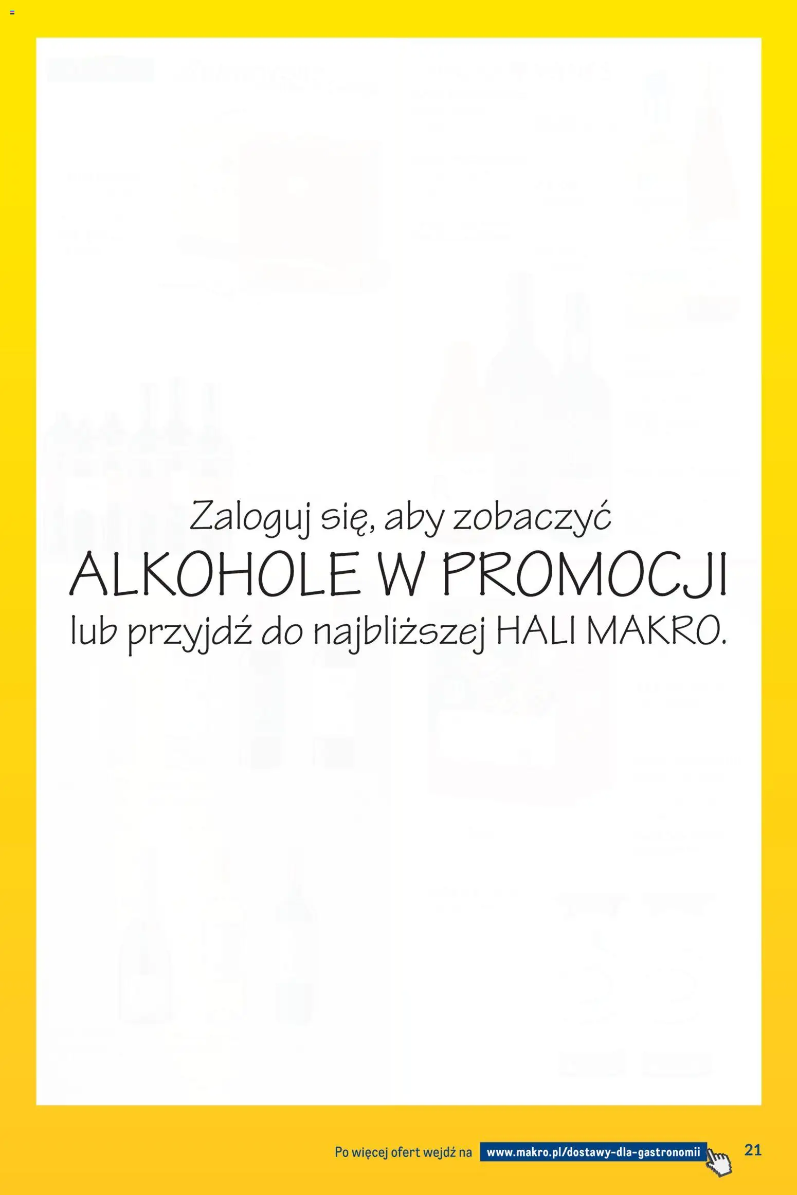 Makro gazetka - Dostawy dla gastronomii od 04.05.2026 | Strona: 21