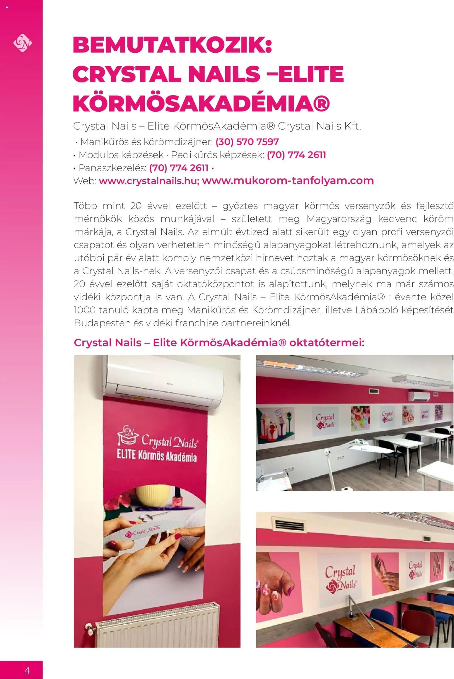 Crystal Nails akciós ujság - amely érvényes a következő dátumtól: 08.06.2026 | Oldal: 4