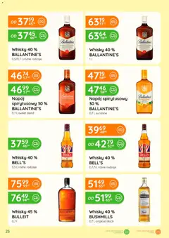 Pogląd oferty "Eurocash gazetka - Katalog Alkoholowy" - ważna od 01.07.2026 | Strona: 25 | Produkty: Bourbon, Whisky