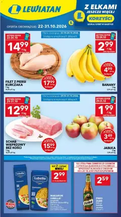 Pogląd oferty "Lewiatan gazetka - Ostrów Wielkopolski" - ważna od 22.10.2026