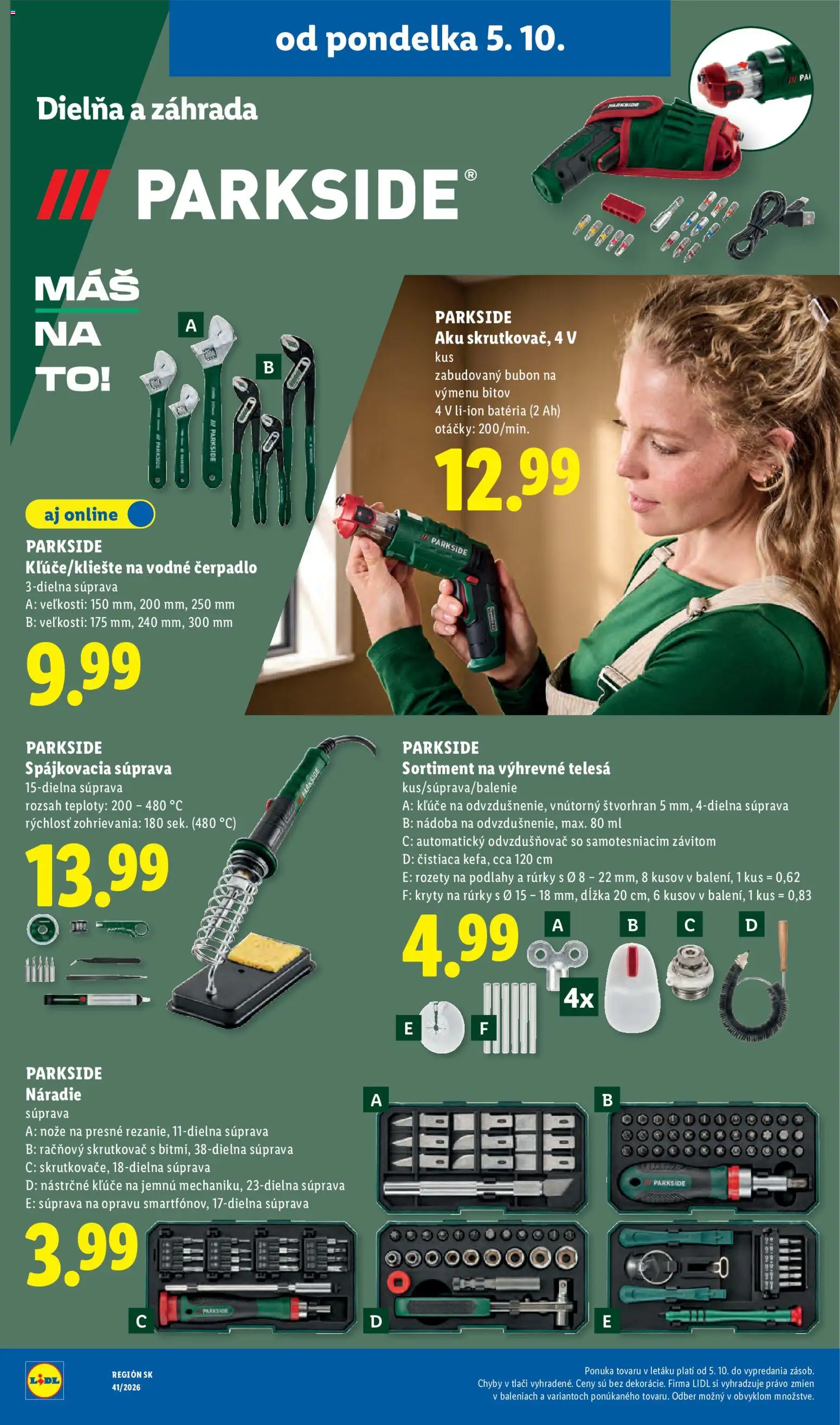 Nové Lidl akcie – leták je platný od 05.10.2026 | Strana: 58