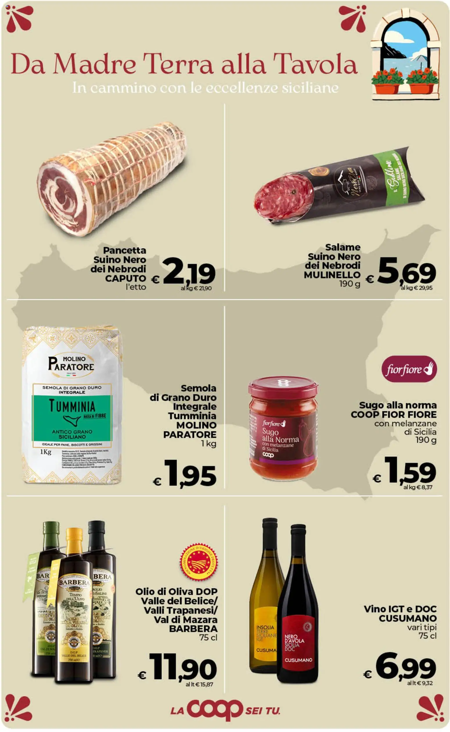 Volantino COOP del 10/07/2026 | Pagina: 7 | Prodotti: Olio, Aglio, Olio di Oliva, Terra