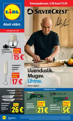 Lidl kliendilehe eelvaade alates 05.10.2026