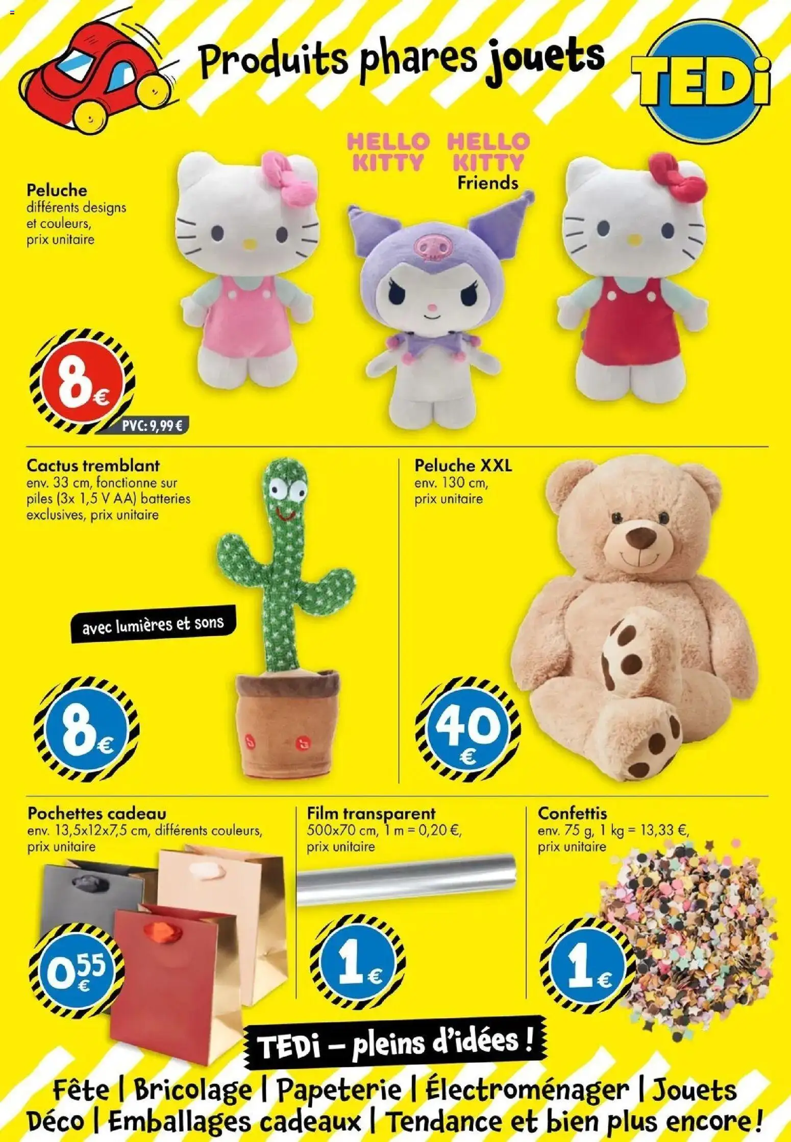 {H1} | Page: 4 | Produits: Bricolage, Peluche, Cactus, Piles