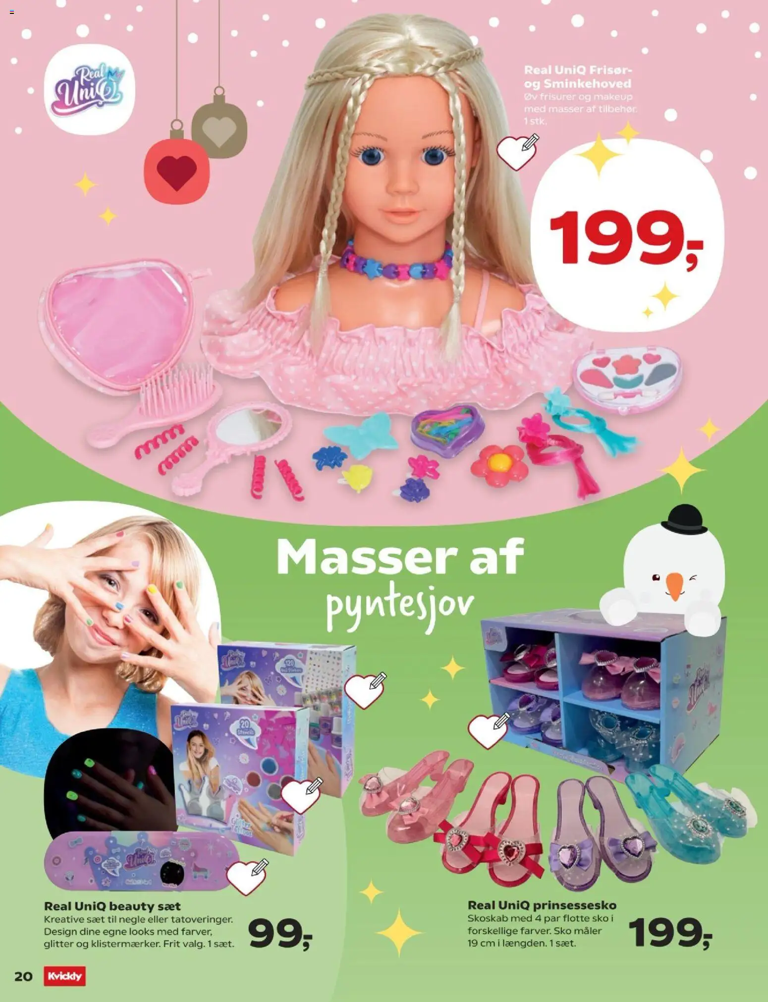 Kvickly tilbudsavis – gyldig fra 09/10/2026 | Side: 20 | Produkter: Makeup, Sko