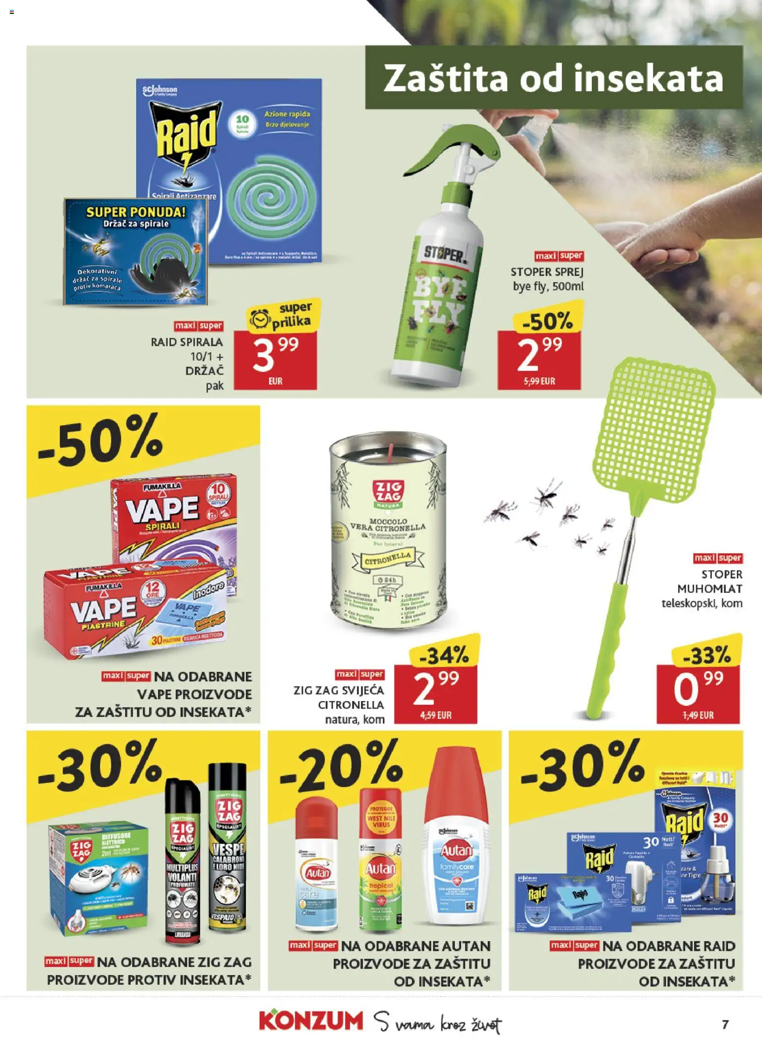 Konzum HR akciós ujság - amely érvényes a következő dátumtól: 2026.07.22. | Oldal: 7