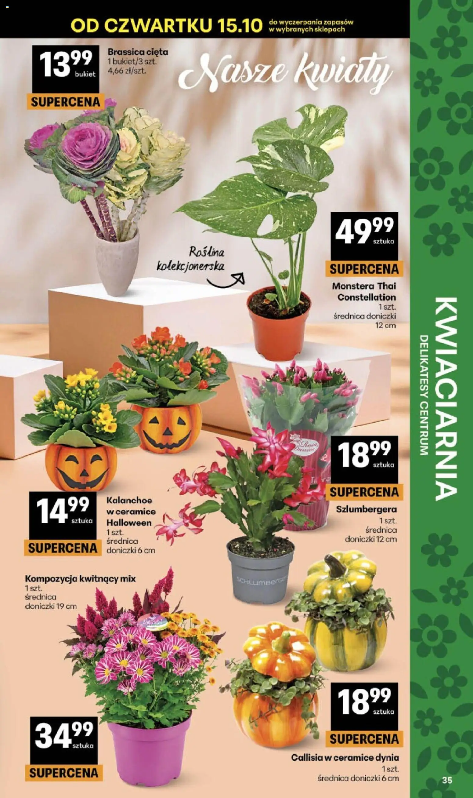 Delikatesy Centrum gazetka - Sklepy Własne od 15.10.2026 | Strona: 35