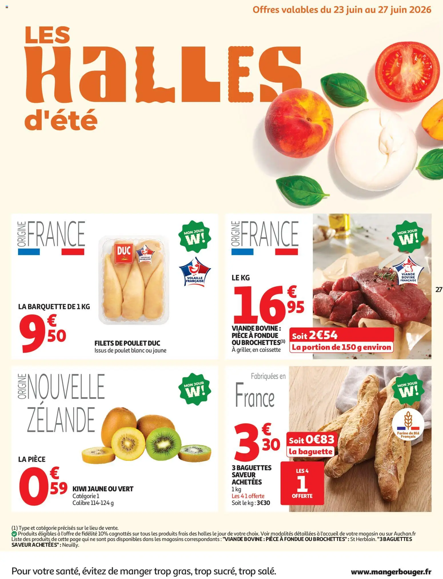 {H1} | Pagina: 27 | Producten: Baguette, Kiwi, La