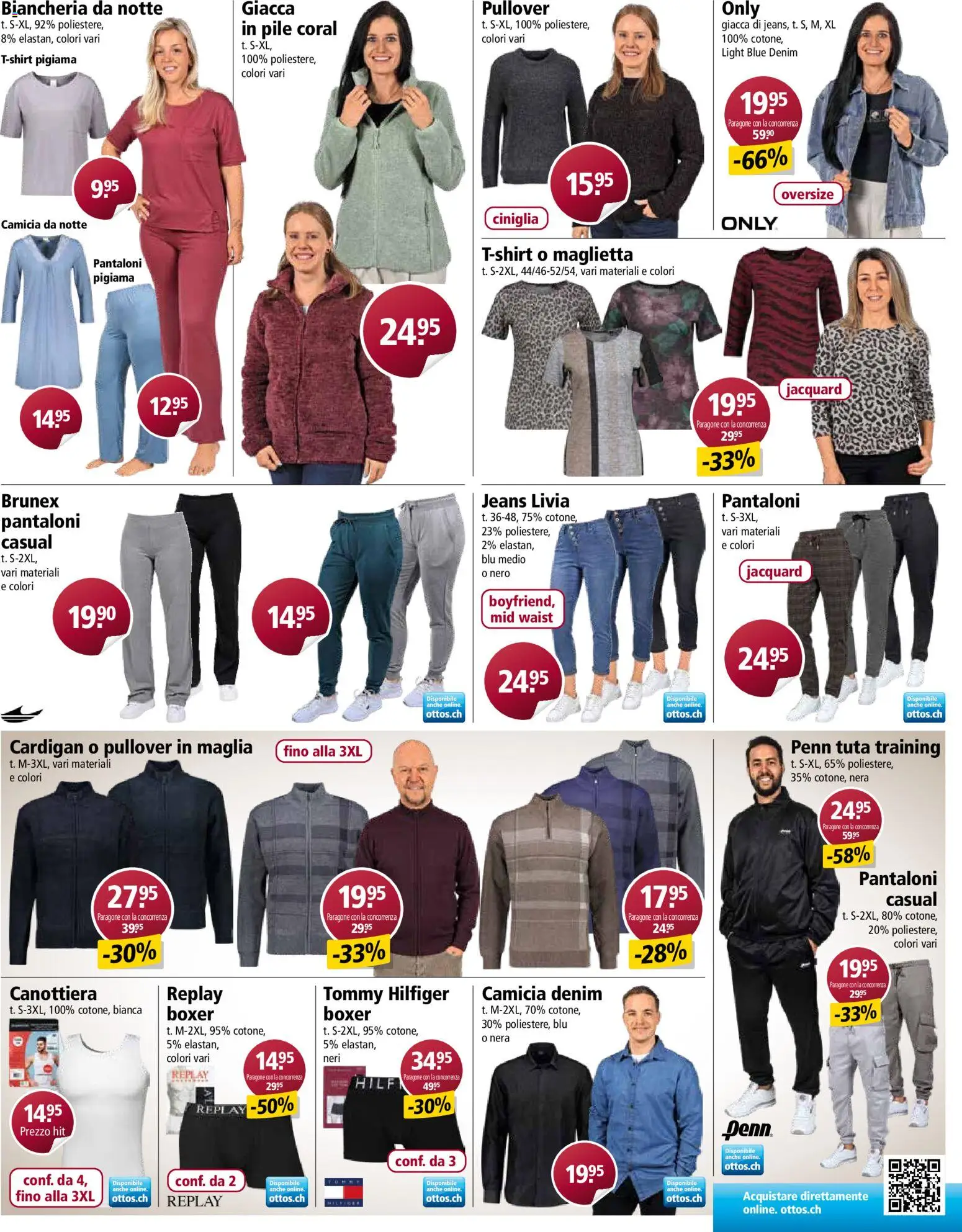Otto's aktionen IT – gültig ab 25.08.2026 | Seite: 7 | Produkte: Cardigan, Pullover, Boxer, Jeans