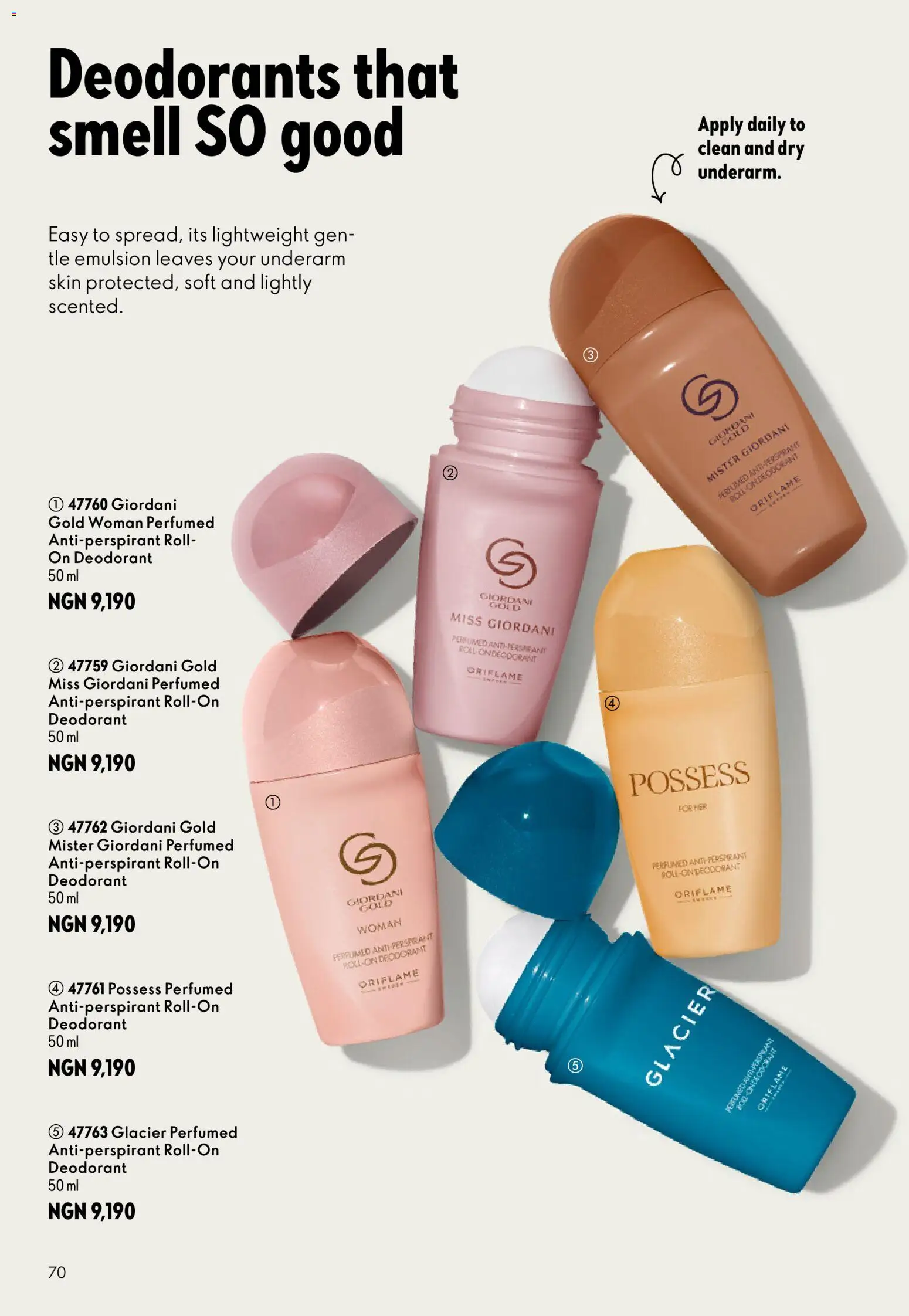 Oriflame - Catalogue 7/2026 valid from 01/07/2026 | Page: 70