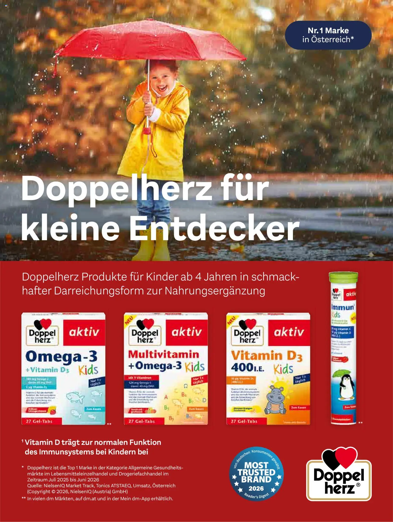 dm drogerie markt Family Magazin October 2026 gültig ab 01.10.2026 | Seite: 4 | Produkte: Multivitamin