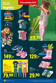 Lidl erbjudanden - Förhandsvisning av reklamblad från butik Lidl aktuell från 10/08/2026 | Sida: 14