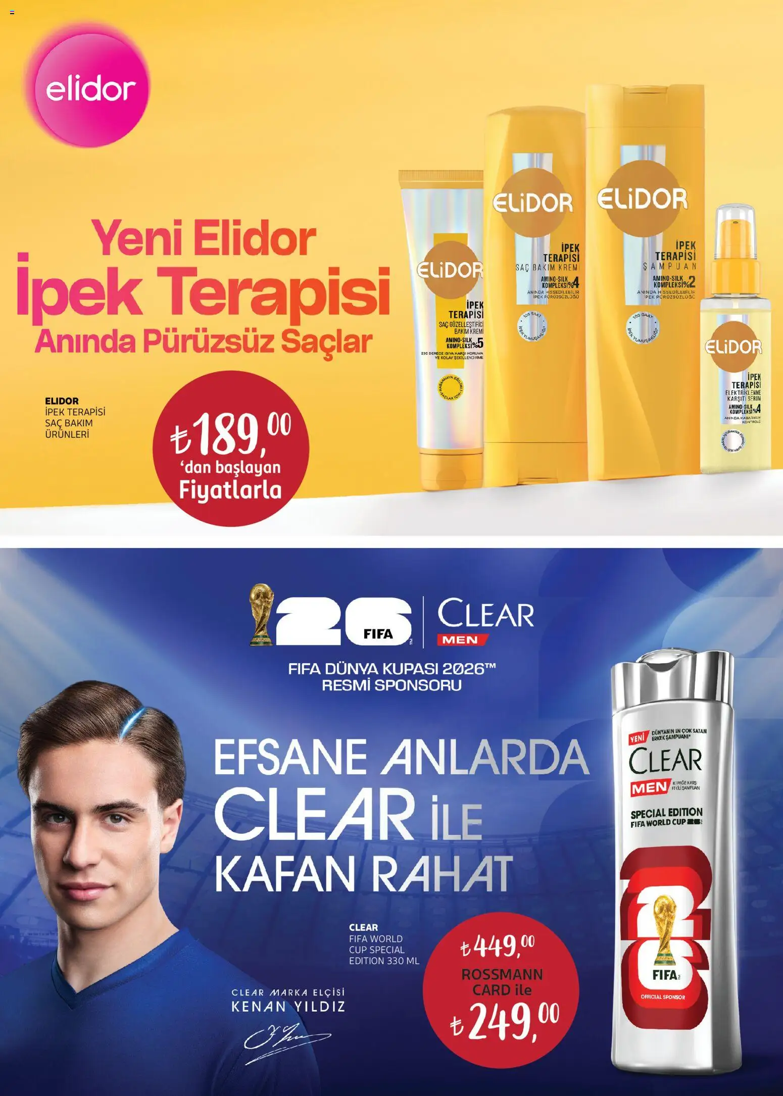 Rossmann - Temmuz Kişisel Bakım Kataloğu - 01 Temmuz 2026 tarihinden itibaren geçerlidir | Sayfa: 9 | Ürünler: Şampuan, Krem