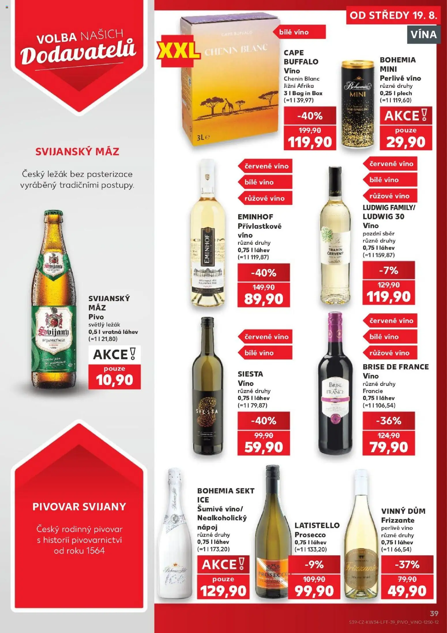 Kaufland leták - Ostrava od 19.08.2026 | Strana: 39
