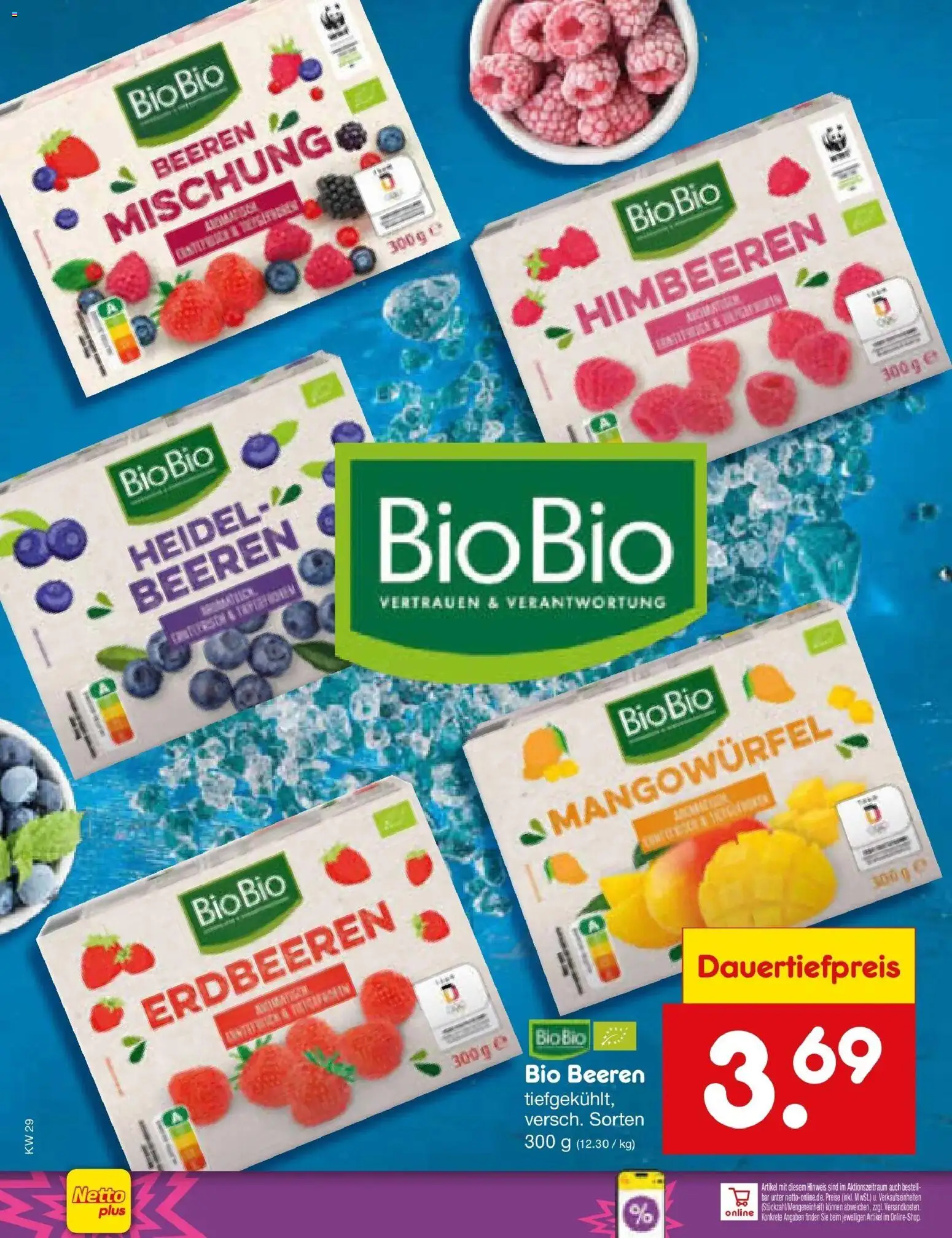 Netto Marken-Discount Prospekt Bielefeld – gültig ab 13.07.2026 | Seite: 22 | Produkte: Himbeeren, Erdbeeren