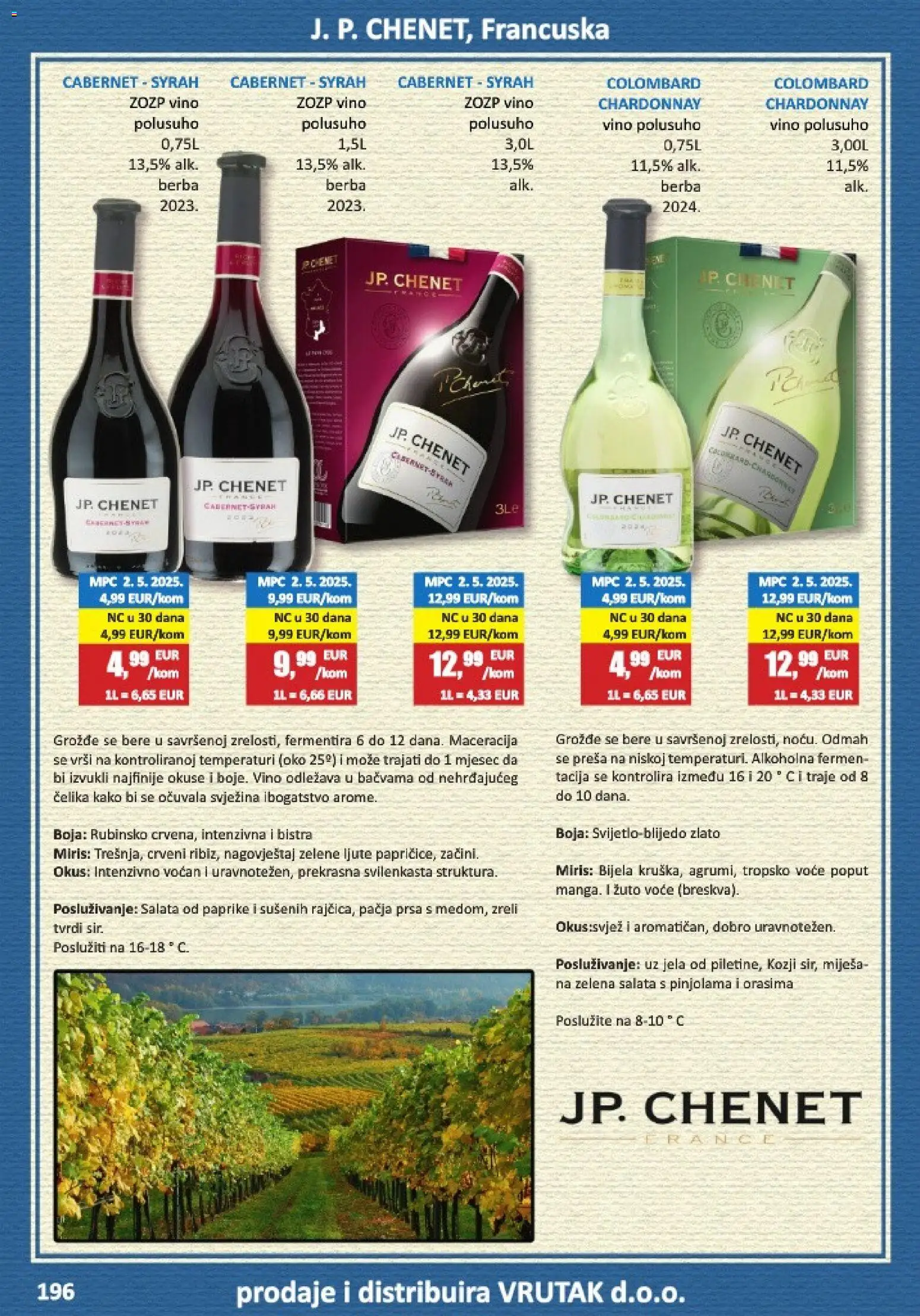 Vrutak katalog | vrijedi od 01.11.2025 | Stranica: 196 | Proizvodi: Miris, Pačja prsa, Salata, Voće
