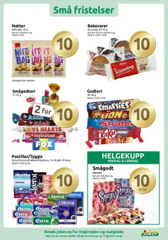 Forhåndsvisning av Joker kundeavis gyldig fra 12/10/2026 | Side: 8 | Produkter: Bag, Godteri, Smågodt, Salt