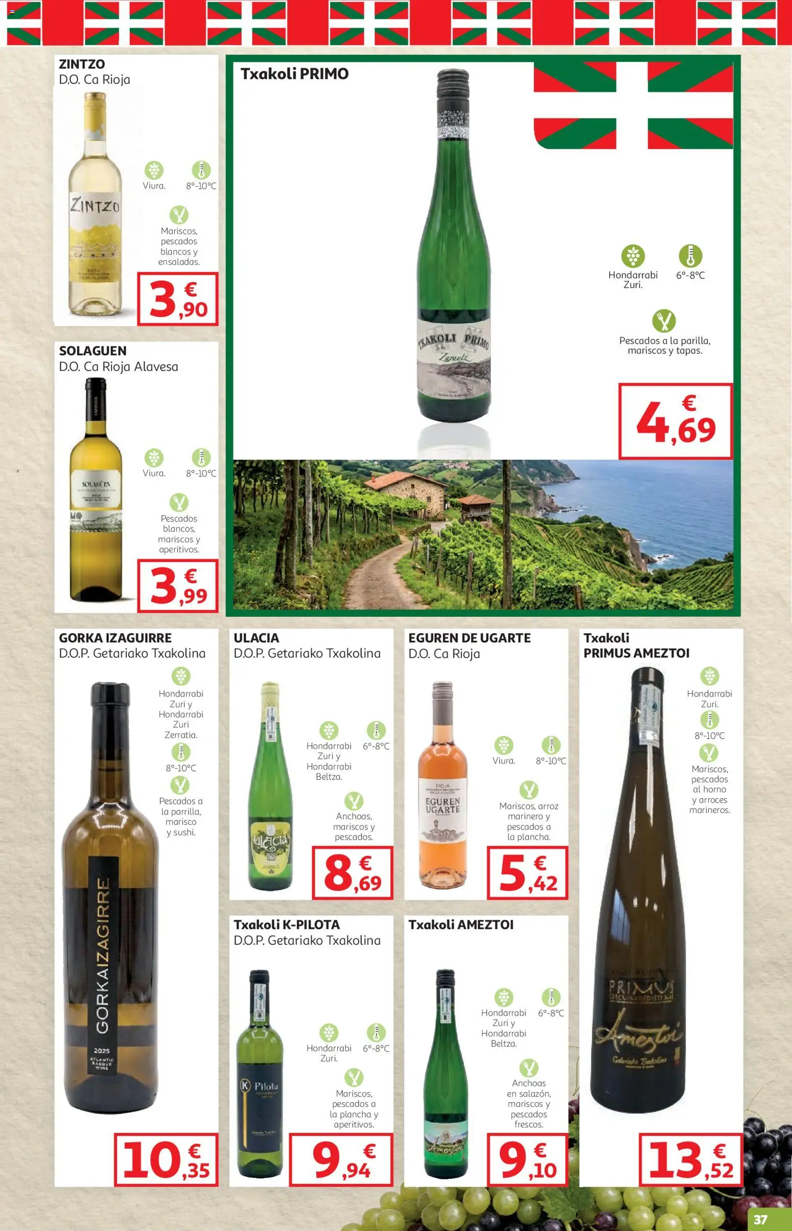 Alcampo - HG Pais Vasco │ válido desde el 08/10/2026 | Página: 37 | Productos: Anchoas, Arroz, Horno, Plancha