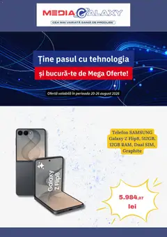 Ofertele Media Galaxy valabile de la 20.08.2026