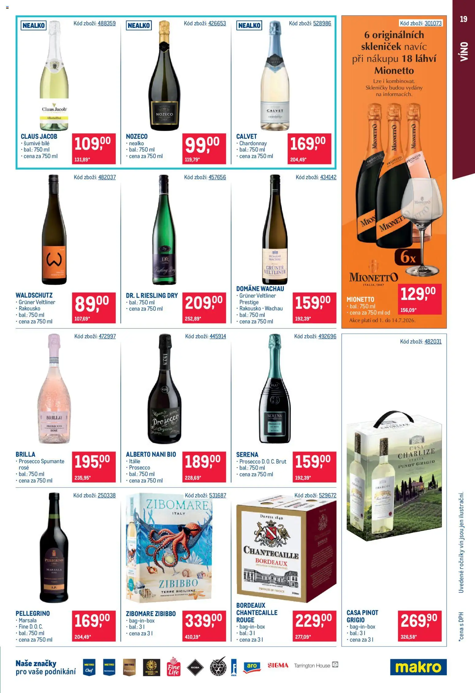 Makro leták - Gastronomie od 01.07.2026 | Strana: 19